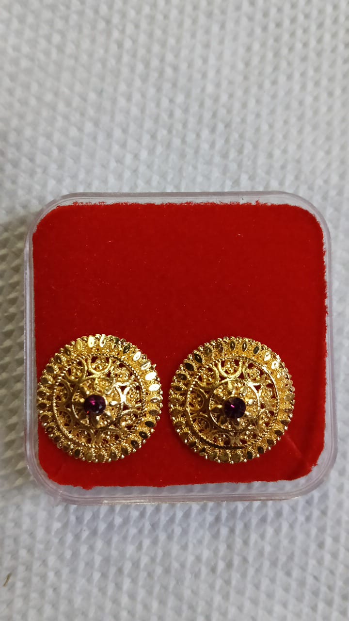 Lady Fancy Gold Ear Top Multi Designs