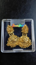 Lady Fancy Gold Ear Long Wide Tops