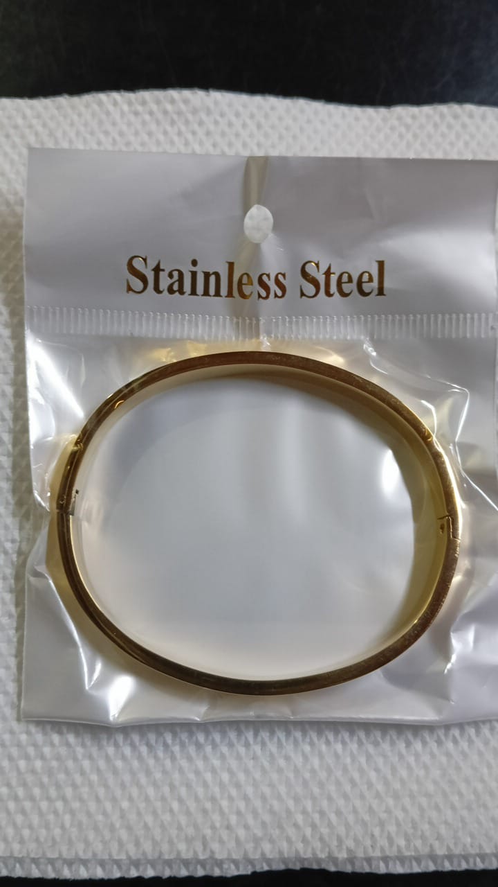 Hand Gold Kada Bracelete for He & She