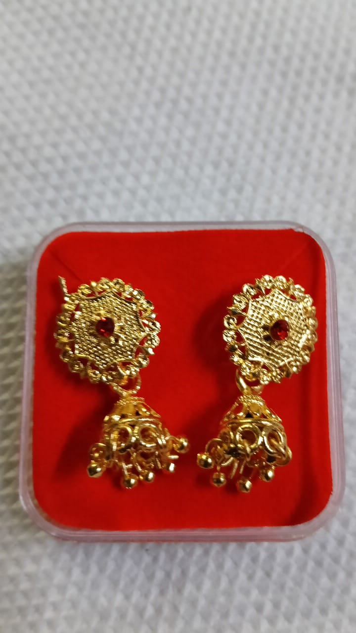 Lady Fancy Gold Ear Top Multi Designs