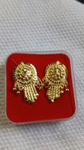 Lady Fancy Gold Ear Top Glossy Finish