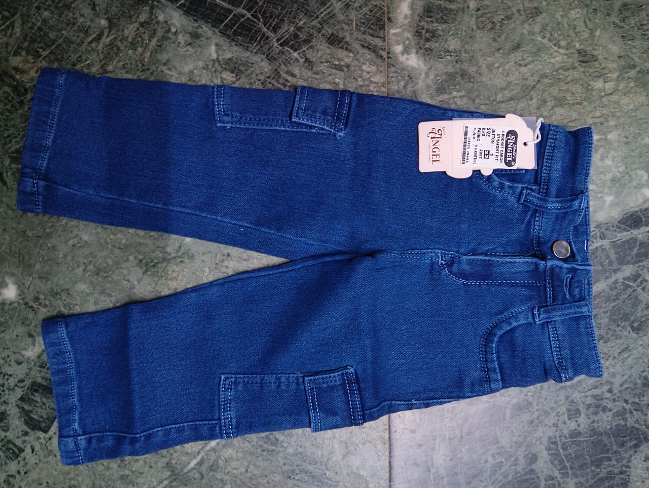 Kids Boy Jeans 6 Pocket Cargo