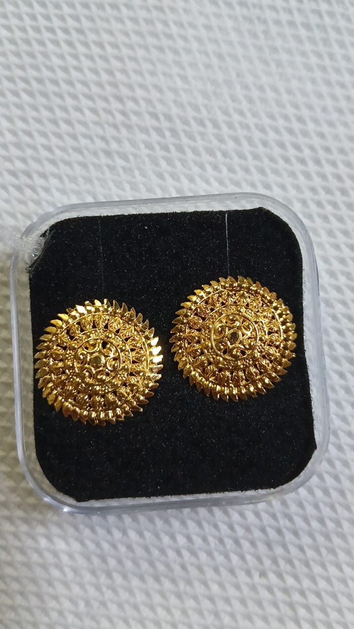 Lady Fancy Gold Ear Top Multi Designs
