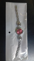 WOMEN'S FANCY SLIM SILVER PINK WATCH