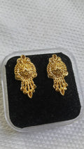 Lady Fancy Gold Ear Top Glossy Finish