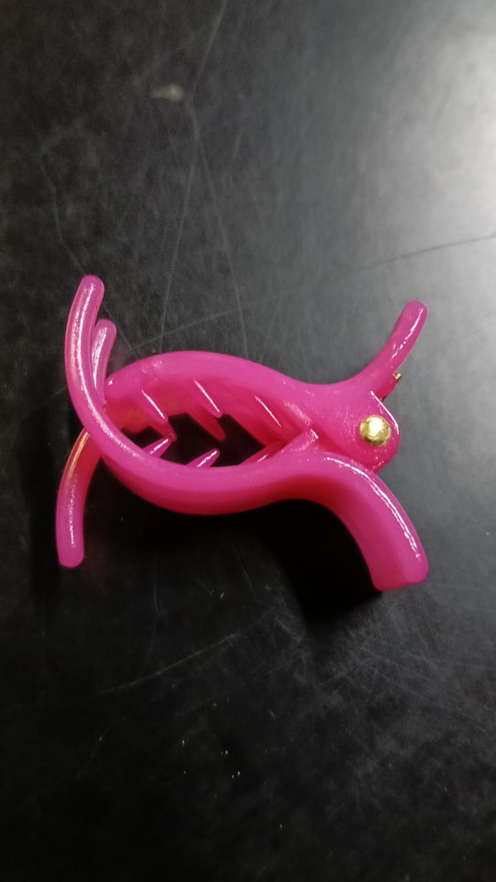 Lady Fancy Fibre Unbreakable Hair Clip-Small Size