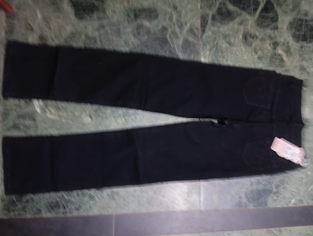 Kids Girl Regular Plain Jeans