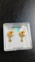 Lady Fancy Gold Ear Long Wide Tops