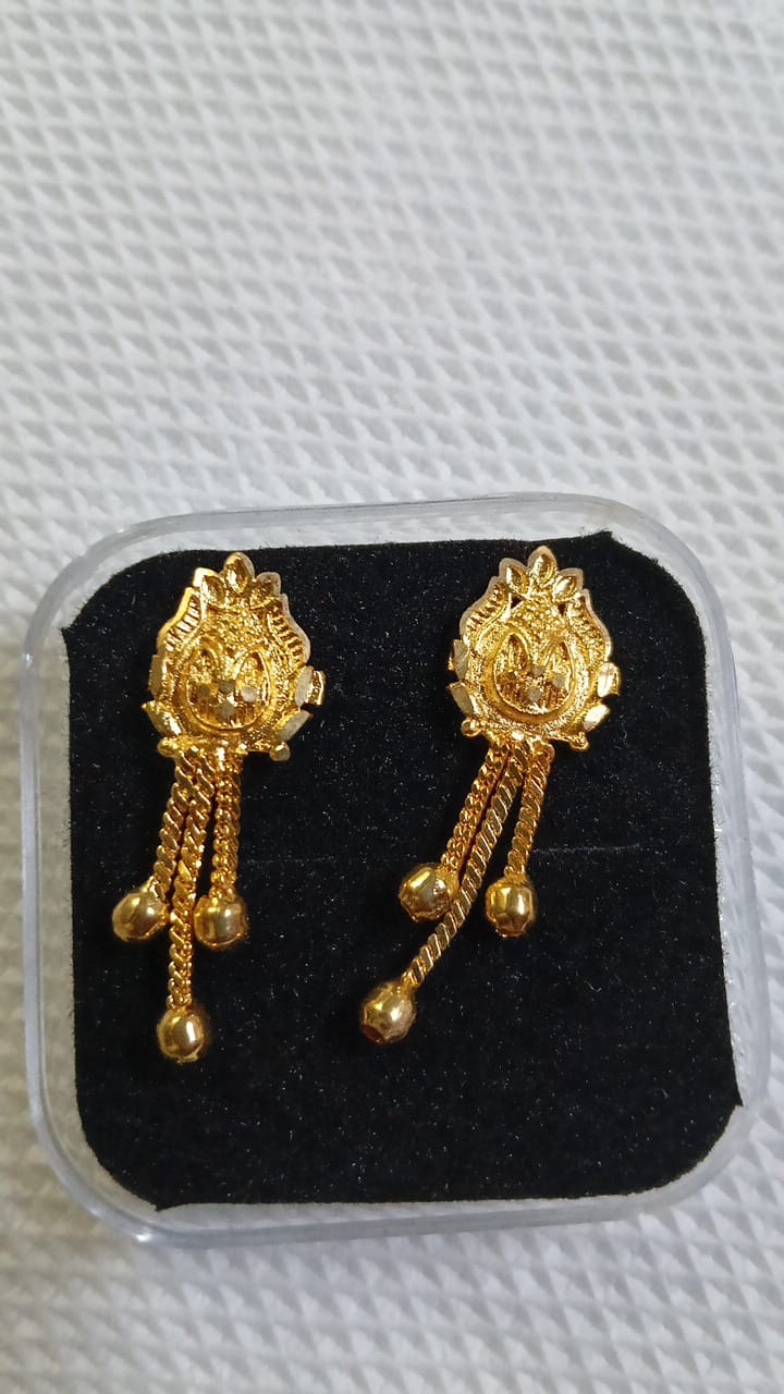 Lady Fancy Gold Ear Top Multi Designs