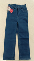 Denim Silk Baggy Straight Jeans He & She