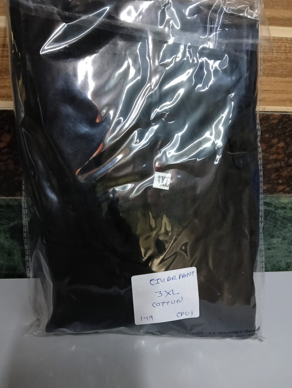 Cigar Pant Black 2XL