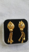 Lady Fancy Gold Ear Top Glossy Finish