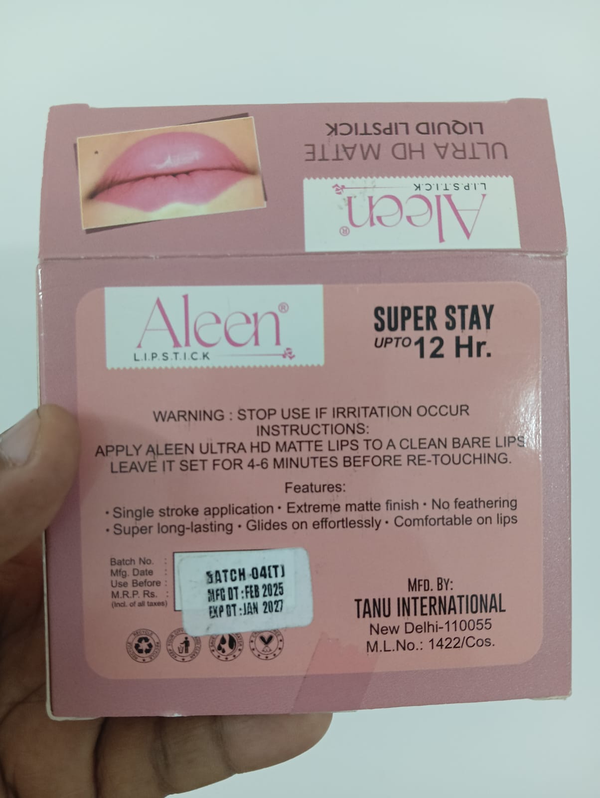 Women Liquid Lipistik-WLL1