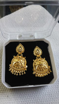 Lady Fancy Gold Ear Top Glossy Finish