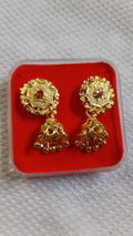 Lady Fancy Gold Ear Top Glossy Finish