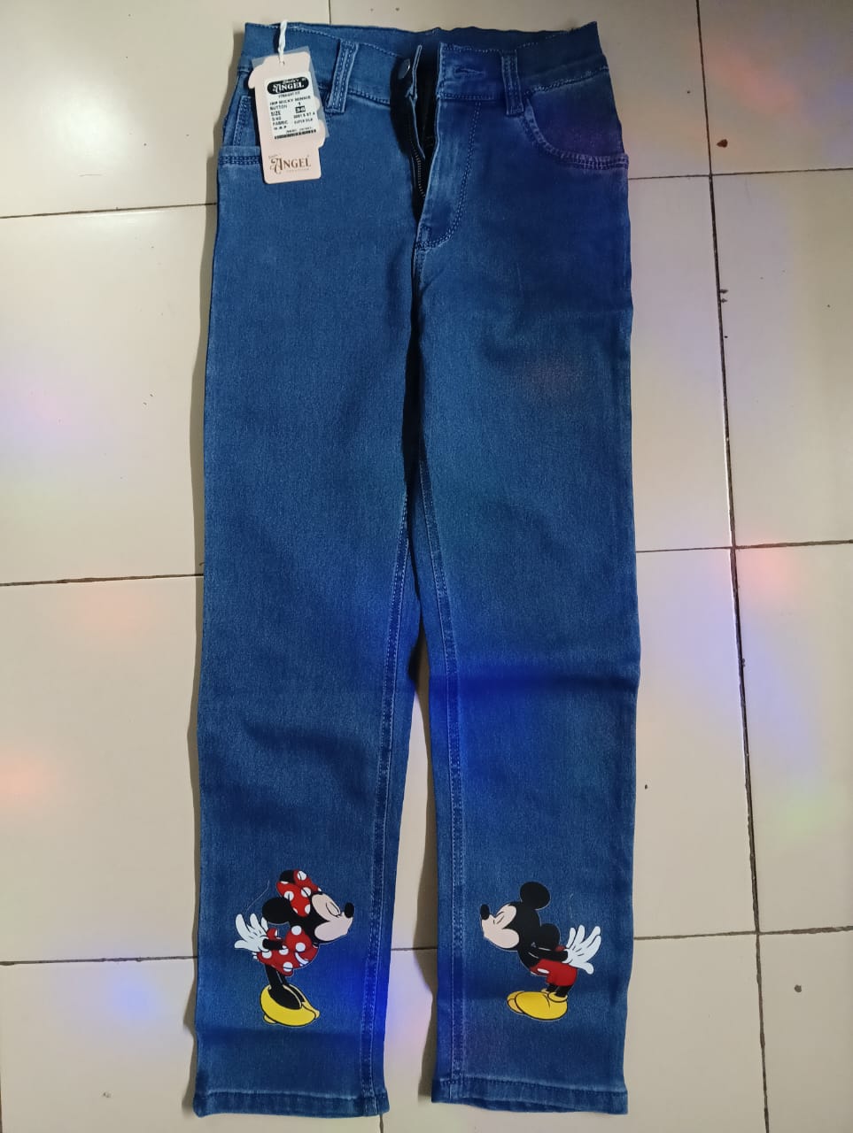 Kids Girl Micky Super Silk Jeans