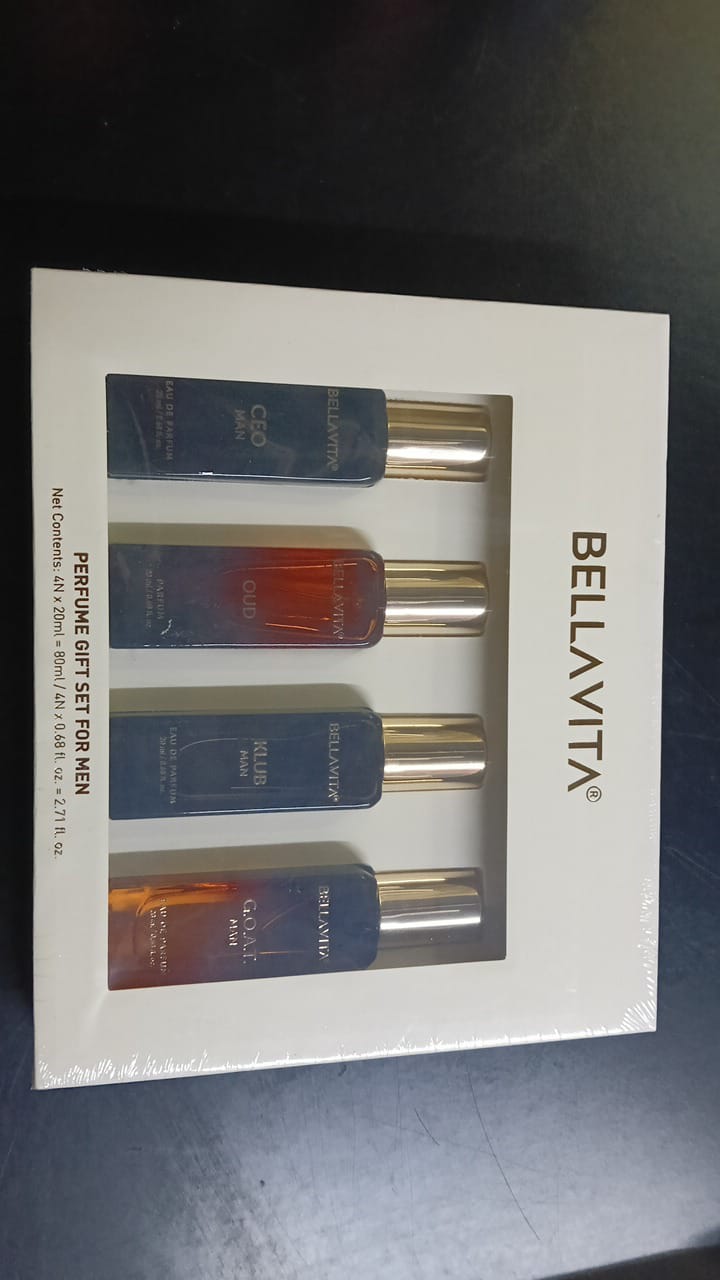 BELLAVITA 4 PC SET-HE PERFUME-HE