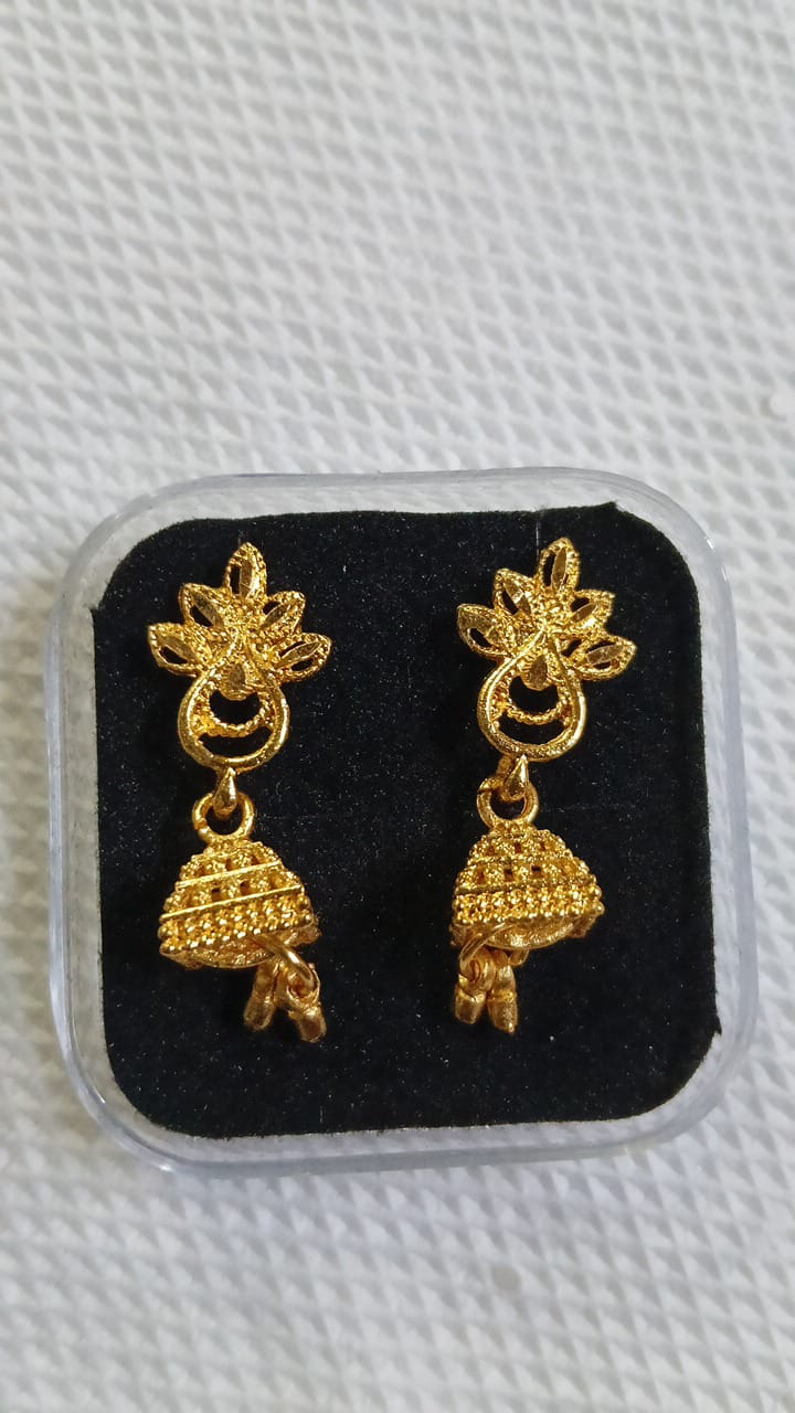 Lady Fancy Gold Ear Top Multi Designs