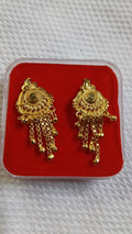 Lady Fancy Gold Ear Top Glossy Finish