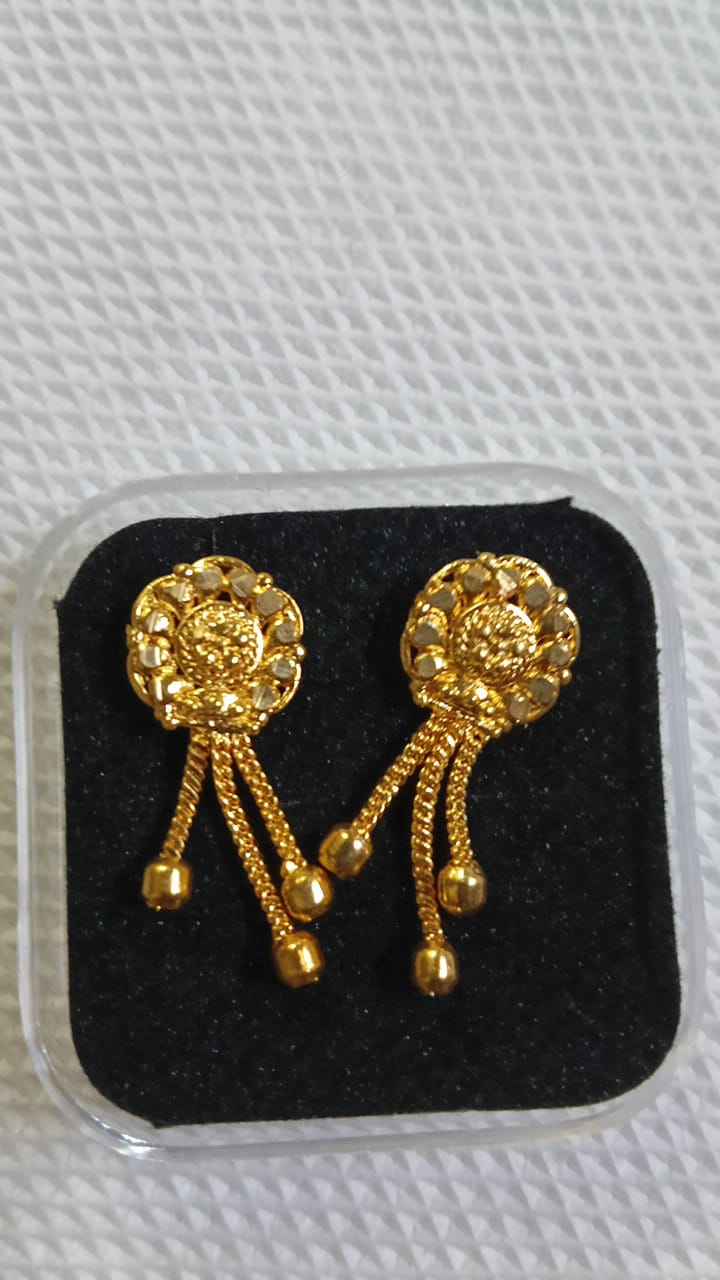 Lady Fancy Gold Ear Top Multi Designs