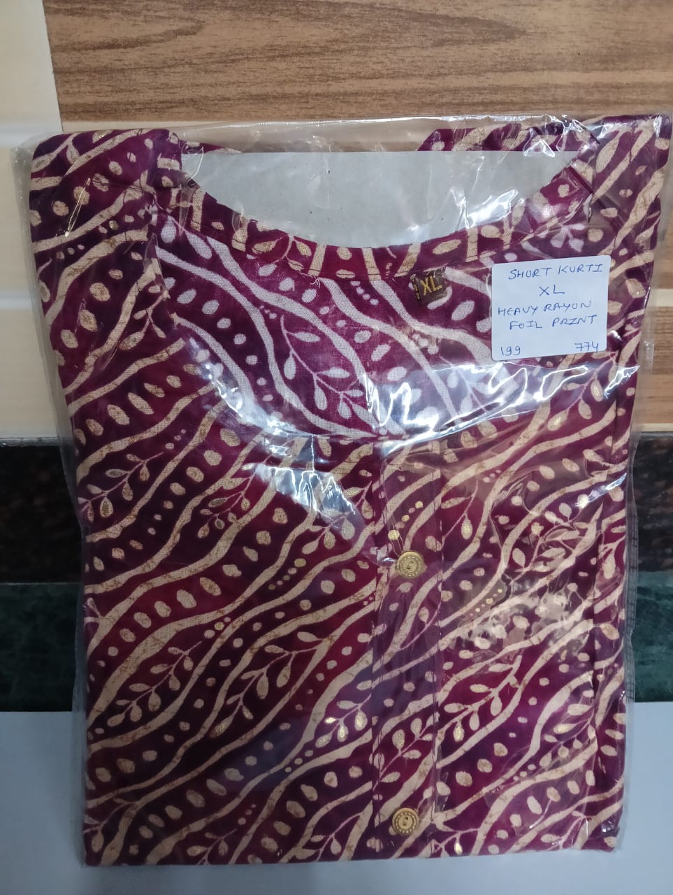 Women Short Kurti -WSK774