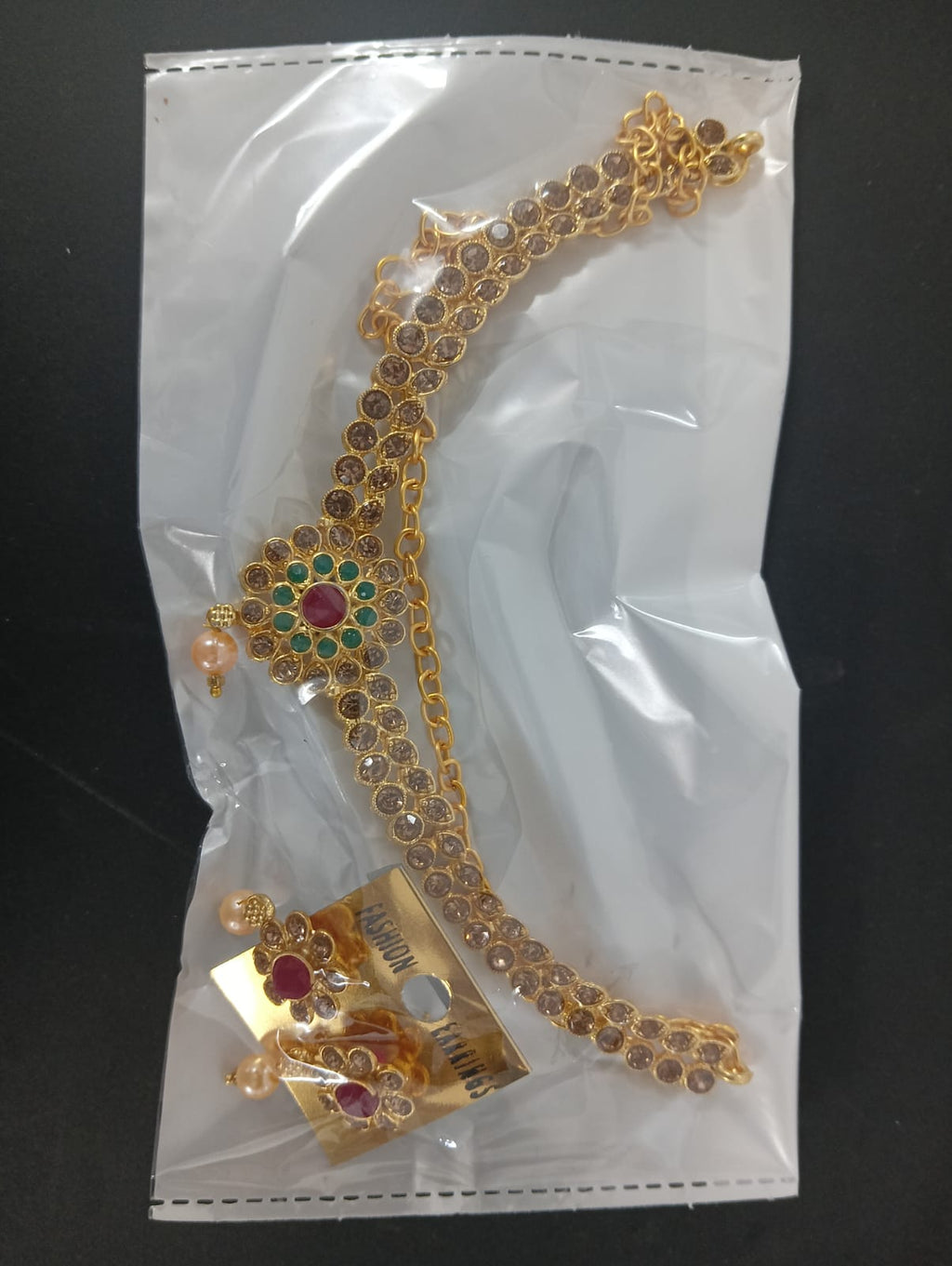 Lady Fancy Multicolor Kundan Necklace