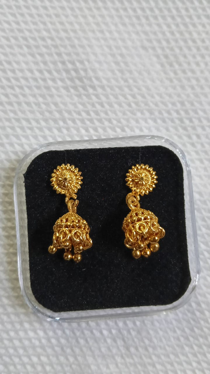 Lady Fancy Gold Ear Top Multi Designs