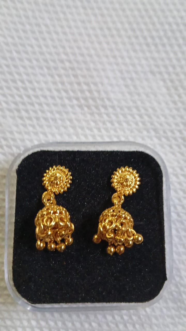 Lady Fancy Gold Ear Top Multi Designs