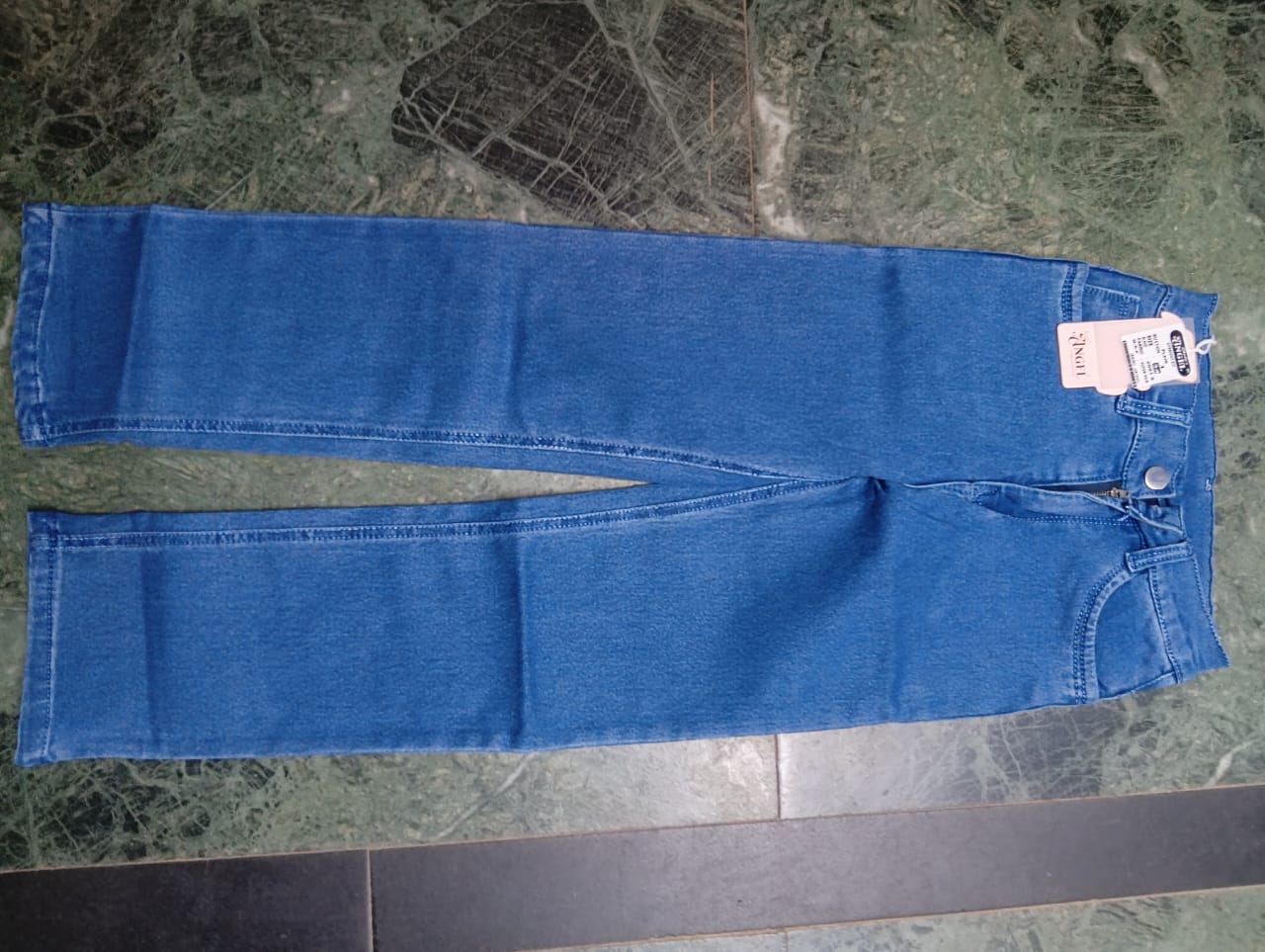 Kids Girl Regular Plain Jeans
