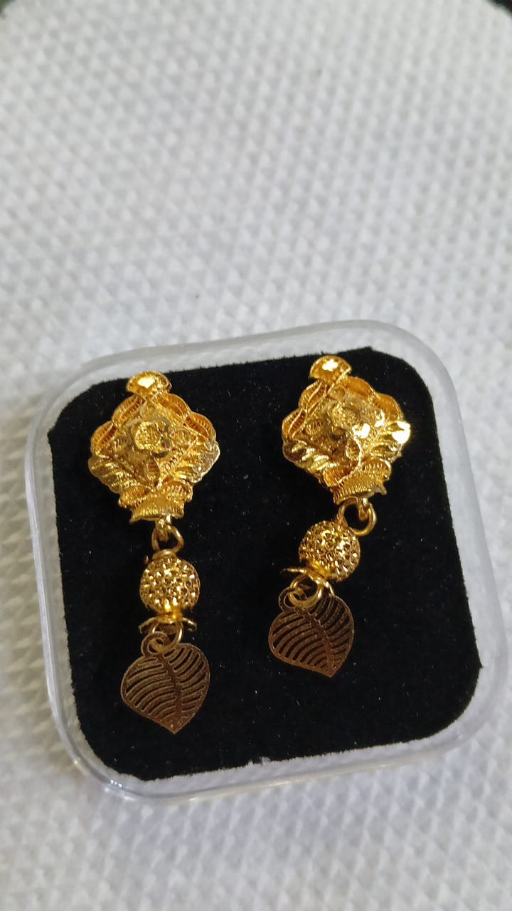 Lady Fancy Gold Ear Top Multi Designs
