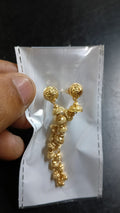 Lady Fancy Gold Ear Long Tops