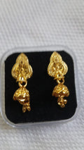 Lady Fancy Gold Ear Top Glossy Finish