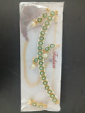 Lady Fancy Diamond Pearl Necklace