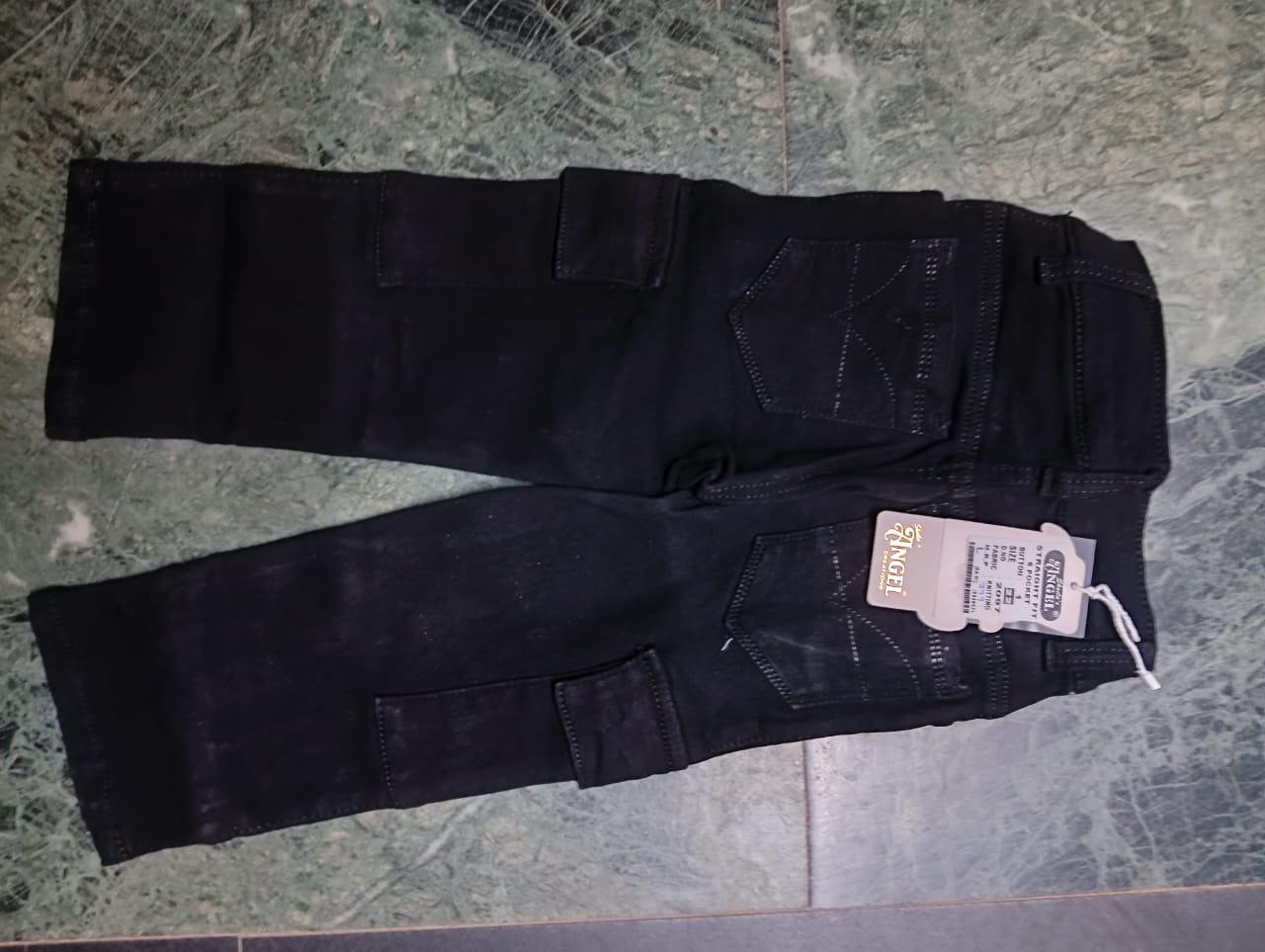 Kids Boy Jeans 6 Pocket Cargo