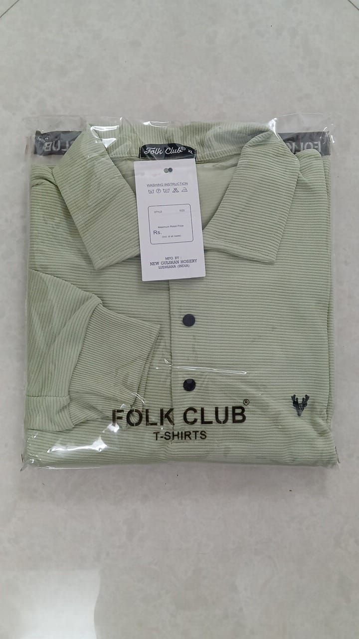 Mens Premium Full T Shirt with Kolar