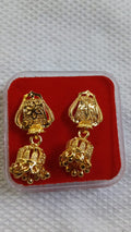 Lady Fancy Gold Ear Top Glossy Finish