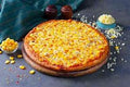 8" ORGANIC MULTIGRAIN CORN CHEESE PIZZA