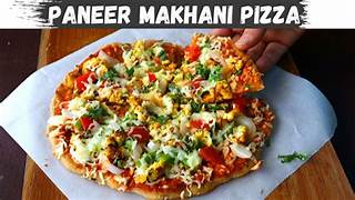 8" ORGANIC MAKHANI SAHI PANEER TIKKA PIZZA
