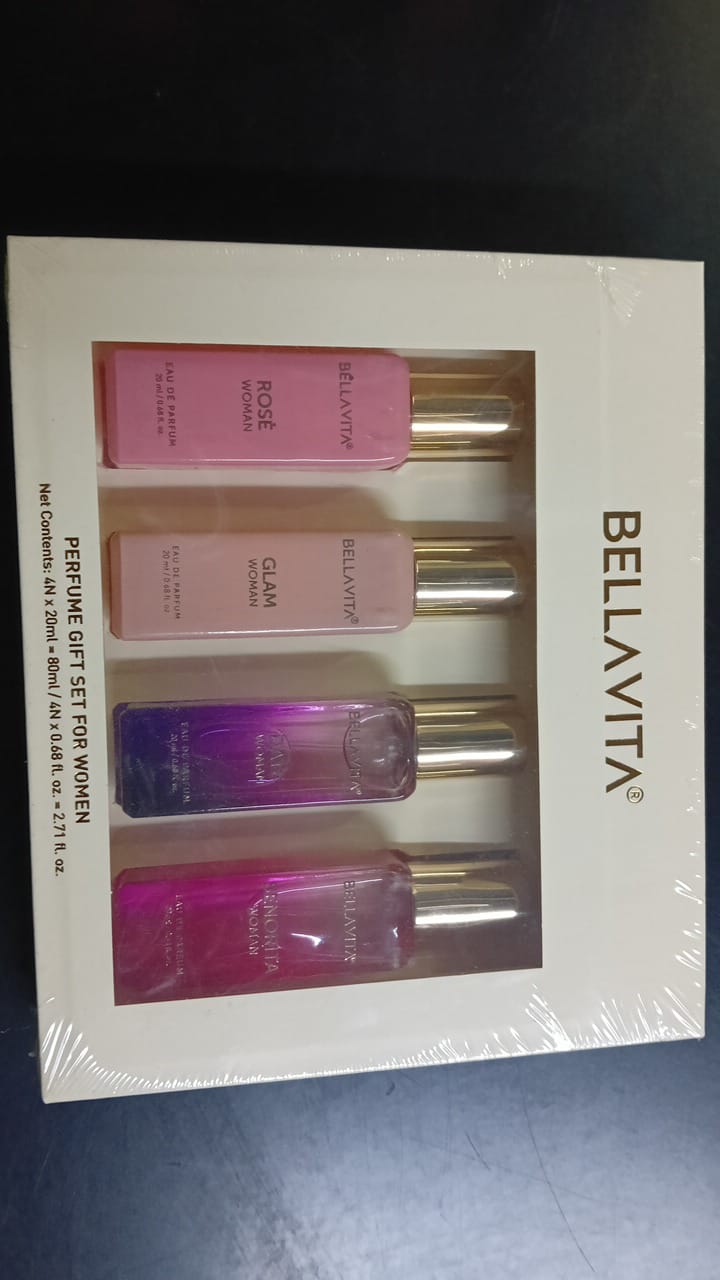 BELLAVITA 4 PCS SET-WOMEN PERFUME