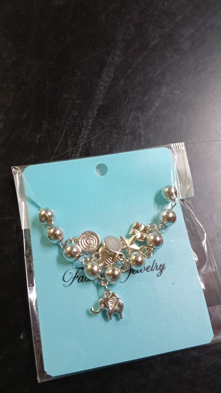 Lady Simple Silm Chain Braclet 1Pc