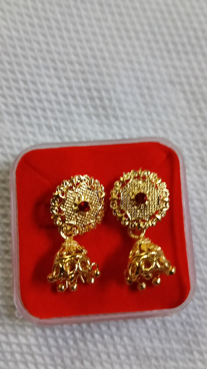 Lady Fancy Gold Ear Top Multi Designs