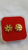 Lady Fancy Gold Ear Top Glossy Finish