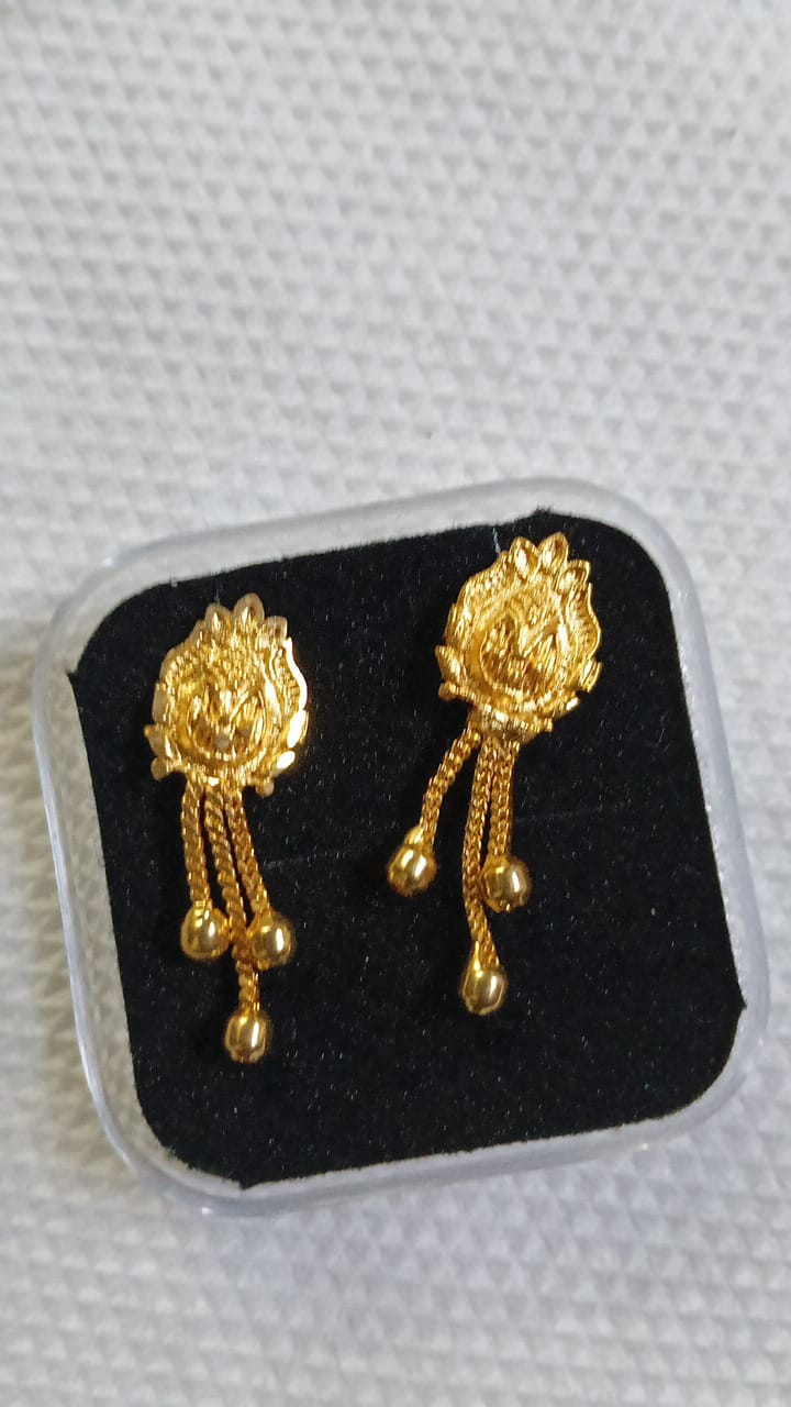Lady Fancy Gold Ear Top Multi Designs
