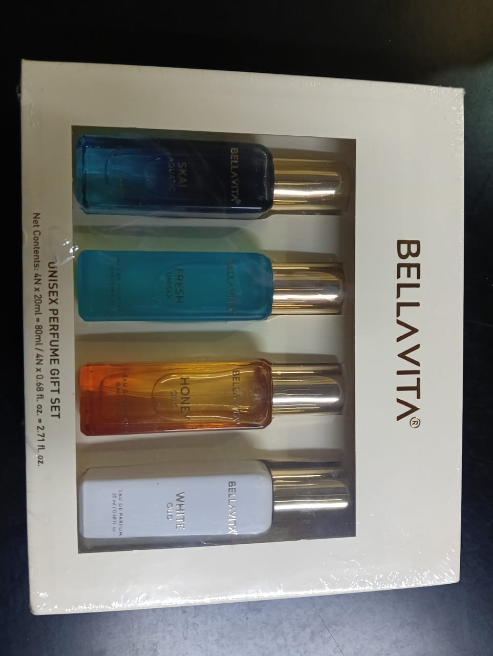 BELLAVITA 4 PC SET-HE PERFUME