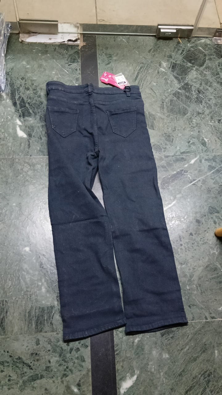 Denim Baggy Straight Fit Jeans He & She