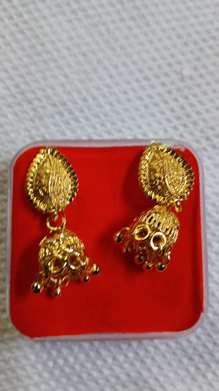Lady Fancy Gold Ear Top Multi Designs