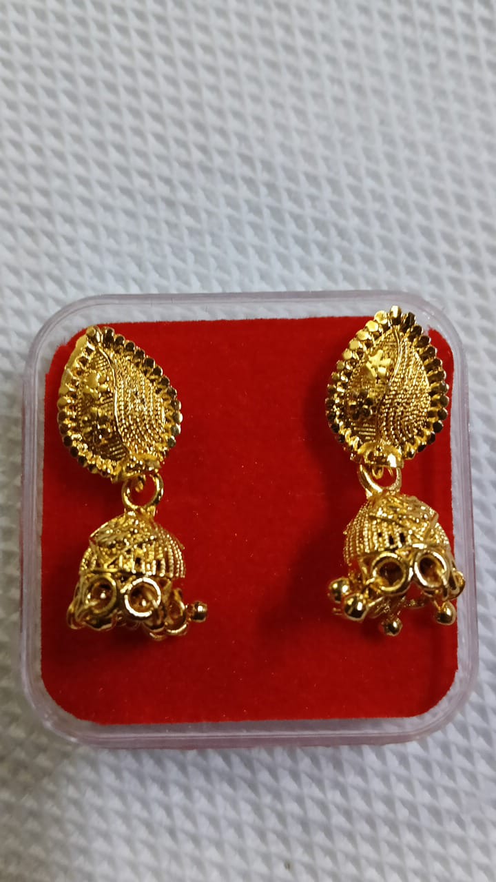 Lady Fancy Gold Ear Top Multi Designs