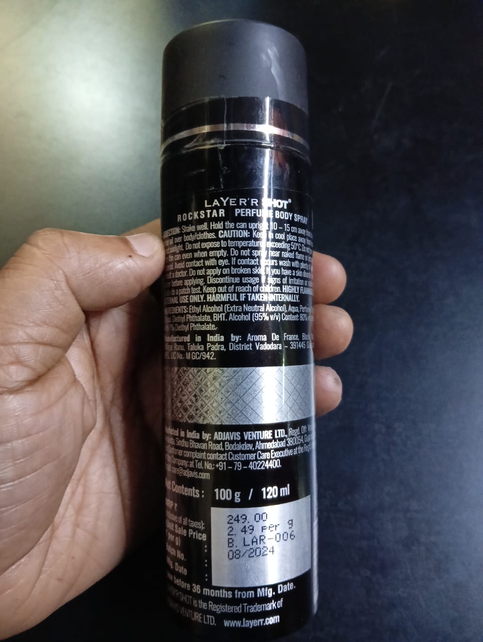 LAYER SHOT ROCK STAR-HE