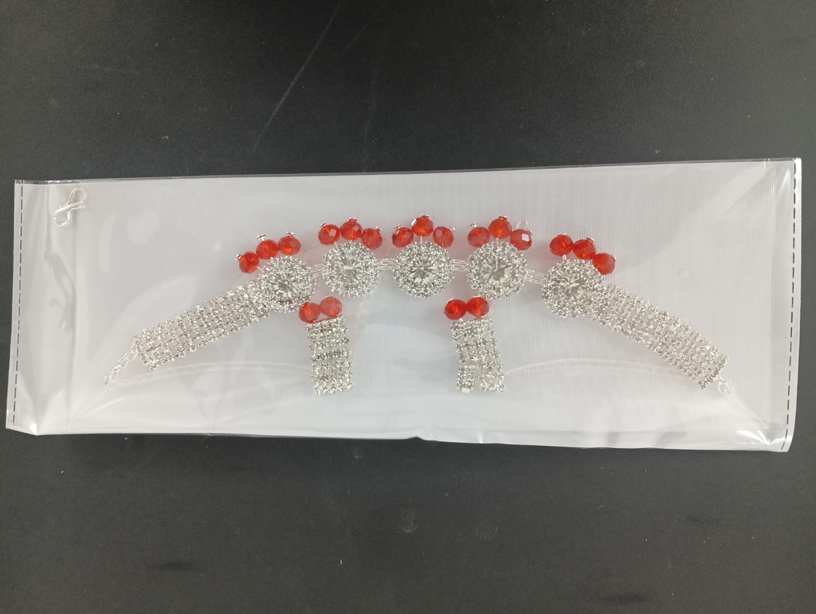 Lady Fancy Silver Kundan Necklace