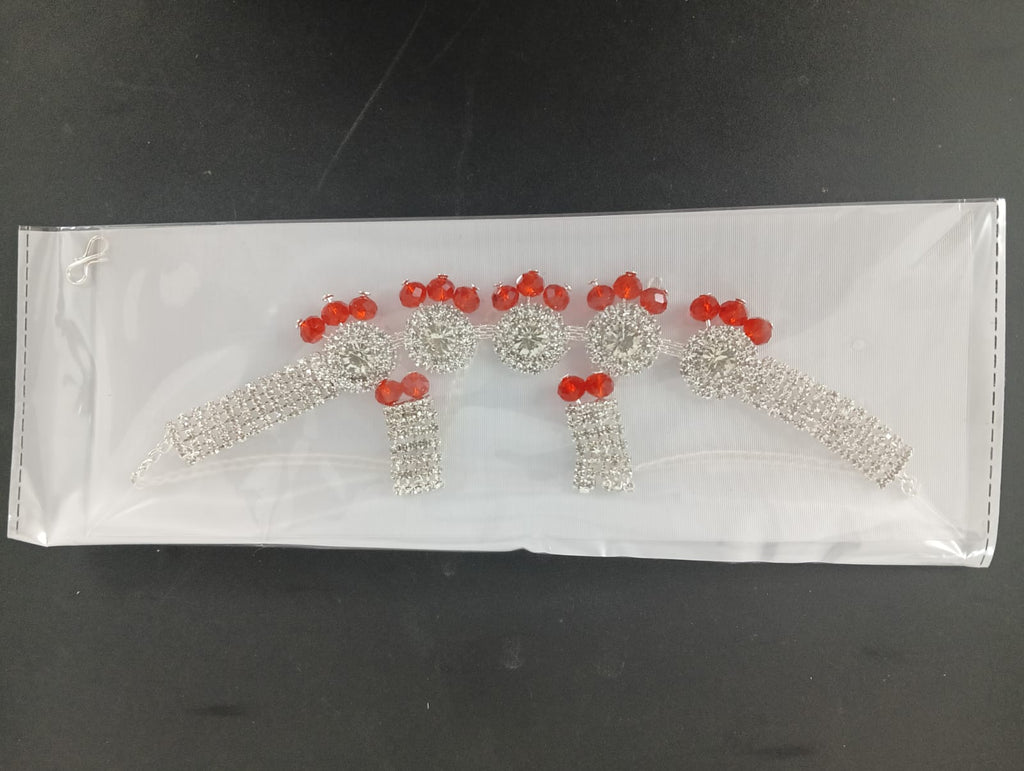Lady Fancy Silver Kundan Necklace